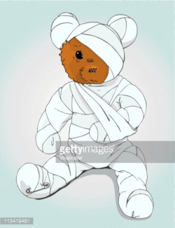 Sick Teddy Bear stock vectors - Clipart.me