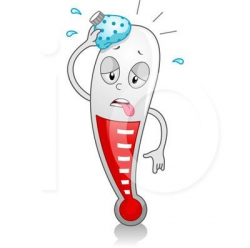 Clipart thermometer sick student, Clipart thermometer sick ...