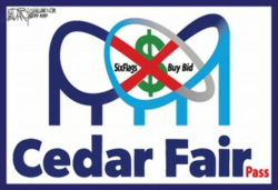 Cedar Fair right to reject Six Flags offer: Darcy cartoon ...