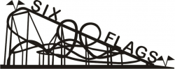 Six Flags with Roller Coaster
