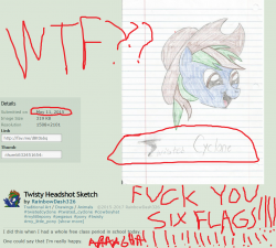 WTF SIX FLAGS STOLE MY OC?!!!?!!?! THIS IS RUINING MY LIFE ...