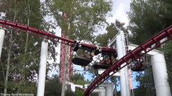 Ninja Off Ride HD Six Flags Magic Mountain