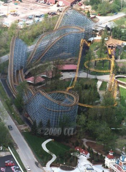 The Villain Six Flags Ohio in 2019 | Amusement park rides ...