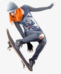 jumping on skateboard clipart Skateboarding trick clipart ...