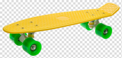 Skateboard Yellow Penny board Longboard Green, skateboard ...