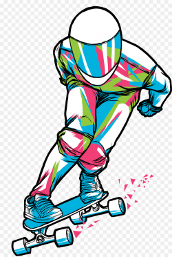 Downhill Skate PNG Longboard Skateboard Clipart download ...