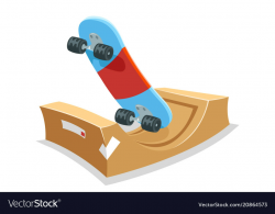 Skateboard halfpipe ramp field skate park sport