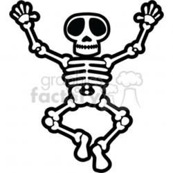 Skeleton clipart. Royalty-free clipart # 374435