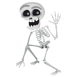Skeleton clipart free clipart images clipartcow 2 - Clipartix