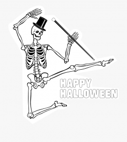 Clip Art Free Download Skeliton Clipart Dancing - Dancing ...