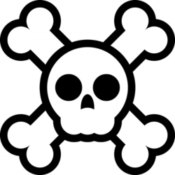 Skull And Crossbones | Free Images at Clker.com - vector clip art ...