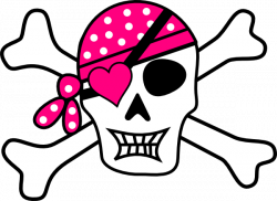32+ Pirate Skull And Crossbones Clip Art | ClipartLook