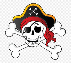 Pirate Skull And Crossbones Clipart - Png Download (#424652 ...