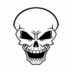 Angry skull clipart 1 » Clipart Portal