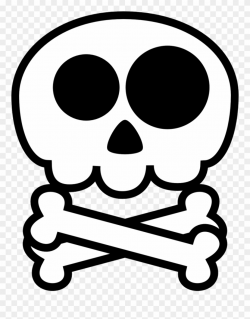 Clipart Skeleton Cute - Cute Skull Clip Art - Png Download (#119886 ...