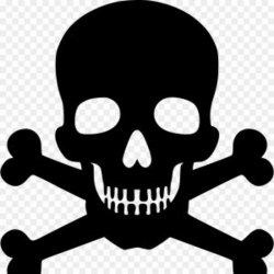 Danger Warning Sign Skull And Crossbones Vector Clipart | SOIDERGI