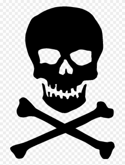 Black Skull Png Transparent Image - Death Skull And Crossbones, Png ...