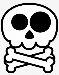 Death\'s Head, Skull, Skull And Crossbones, Death - Cute Skull Clip ...