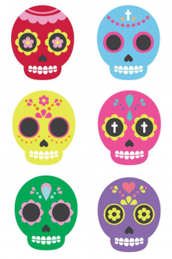 Sugar Skull Clip Art - Hey, Let\'s Make Stuff