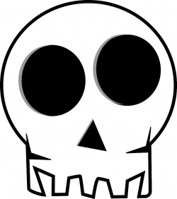 Halloween Skull Clipart - Clip Art Library