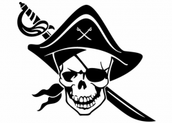 Free Pirate Skull And Crossbones, Download Free Clip Art, Free Clip ...
