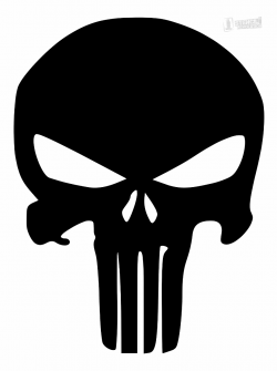 Punisher Skull Stencil | kids | Skull stencil, Printable stencil ...