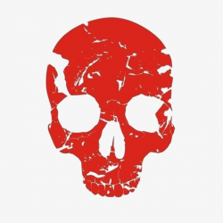 Red Skull, Skull Clipart, Red, Terror PNG Transparent Image and ...