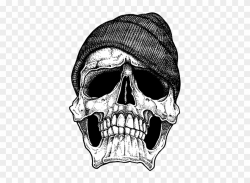 Clipart Free Art Pinterest Tattoo - Gangster Skull Tattoo Designs ...