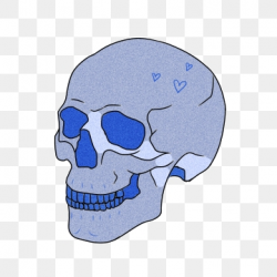 Blue Skull Png, Vector, PSD, and Clipart With Transparent ...