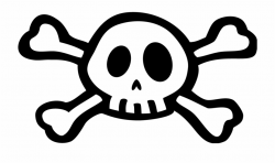 Worst Fear - Cute Skull And Cross Bones | Transparent PNG ...