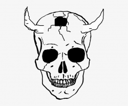 Demon Skull Clip Art - Skull Clipart - Free Transparent PNG ...