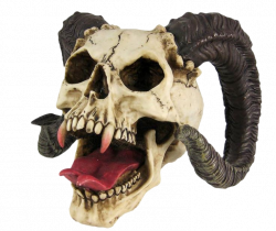 Demon skull : cutouts