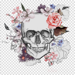 Punisher Skull clipart - Skull, Flower, Head, transparent ...