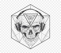 Skull Tattoo png download - 1000*857 - Free Transparent ...