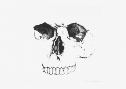Freetoedit White Skull Face Blackandwhite Clipart Png ...