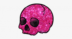 transparent #pink #glitter #skull - Bokeh Transparent PNG ...