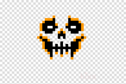 Skull Pixel Art clipart - Fantasy, transparent clip art