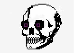 Cute Skull - Pixel PNG Image | Transparent PNG Free Download ...