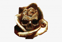 Roses And Skulls Purple - Free Transparent PNG Download - PNGkey