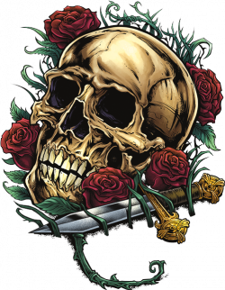 Skull And Roses Png, Transparent PNG, png collections at dlf.pt