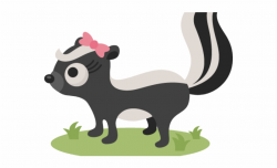 Skunk Pictures Free Woodland Clipart Skunk For Free ...