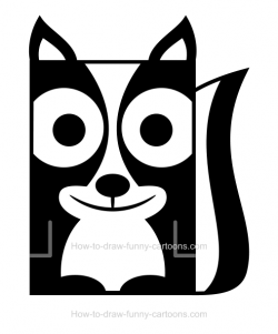 Skunk Clipart