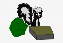 Skunk Clipart Fart - Skunk Fart Real Life - Free Transparent ...