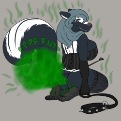 Skunk Mistress Gas/Stink version — Weasyl