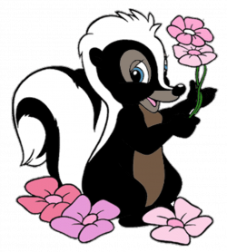 Bambi\'s - Flower the Skunk Clip Art Images | Disney Clip Art ...