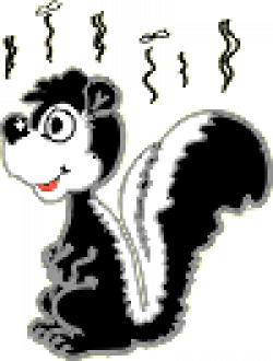 Smelly skunk clipart 9 » Clipart Station