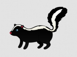 Skunks Clipart, free Skunks transparent PNG download