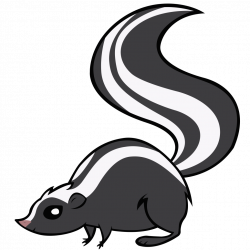 Cartoon,Striped Skunk,Tail,Clip art,Coloring book,Skunk ...