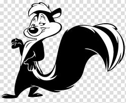 Hand painted black skunk transparent background PNG clipart ...