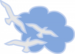 Birds Flying Into The Sky Clip Art at Clker.com - vector ...